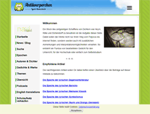 Tablet Screenshot of lyrik.antikoerperchen.de